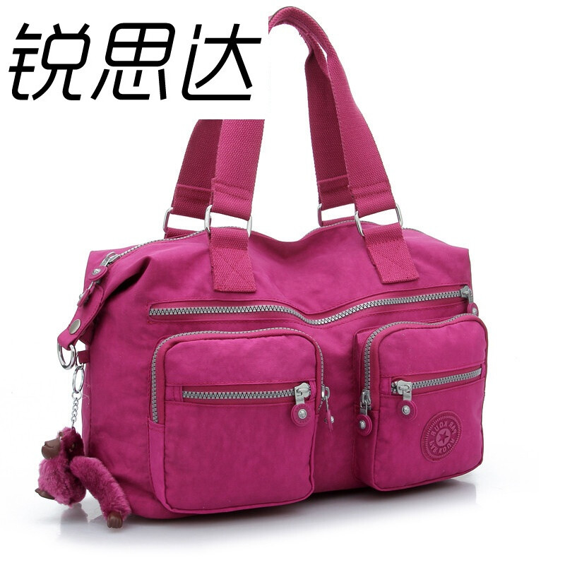 銳思達(dá)肩手提包大包女式休閑包牛津布旅行包 灰藍(lán)